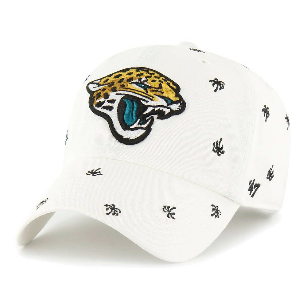 Jacksonville Jaguars '47 Confetti Clean Up Adjustable Hat White | 47 brand