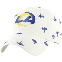 Los Angeles Rams '47 Confetti Clean Up Adjustable Hat White | 47 brand