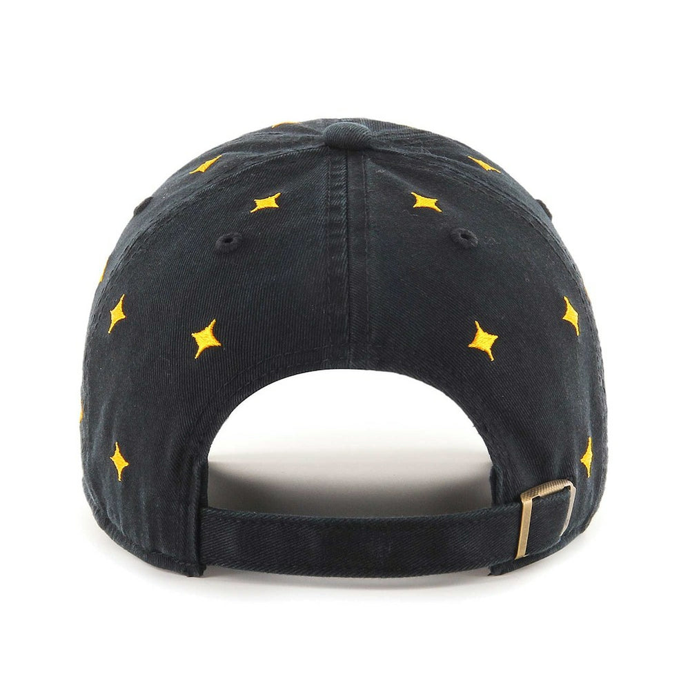 Pittsburgh Steelers '47 Confetti Clean Up Adjustable Hat Black | 47 brand