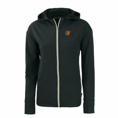 Baltimore Orioles Cutter & Buck Women's Daybreak Eco Recycled Full-Zip Hoodie - MLB