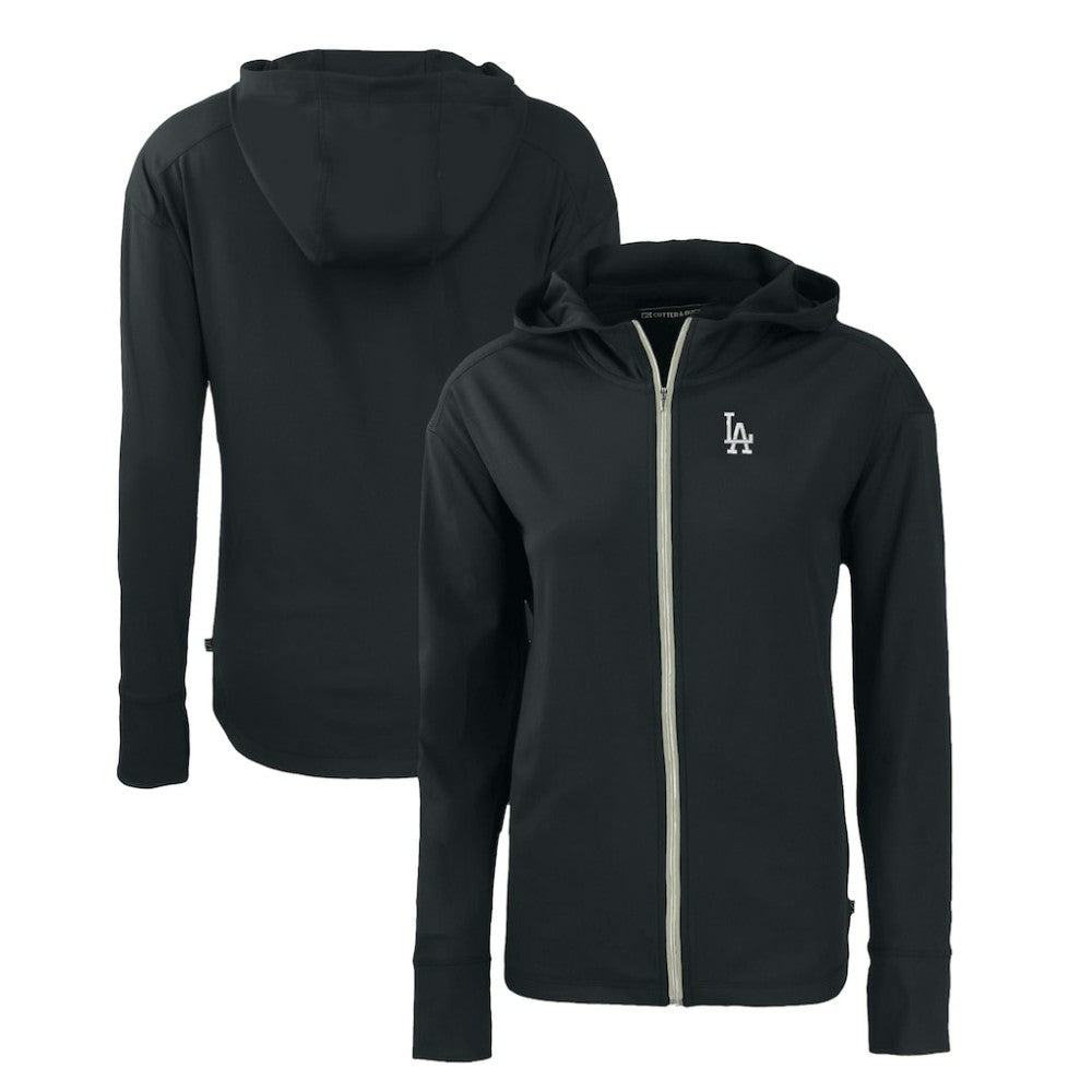 Los Angeles Dodgers Cutter & Buck Women's Daybreak Eco Recycled Full-Zip Hoodie - MLB