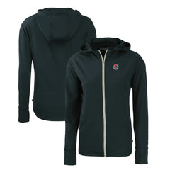 Chicago Cubs Cutter & Buck Women's Daybreak Eco Recycled Full-Zip Hoodie - MLB
