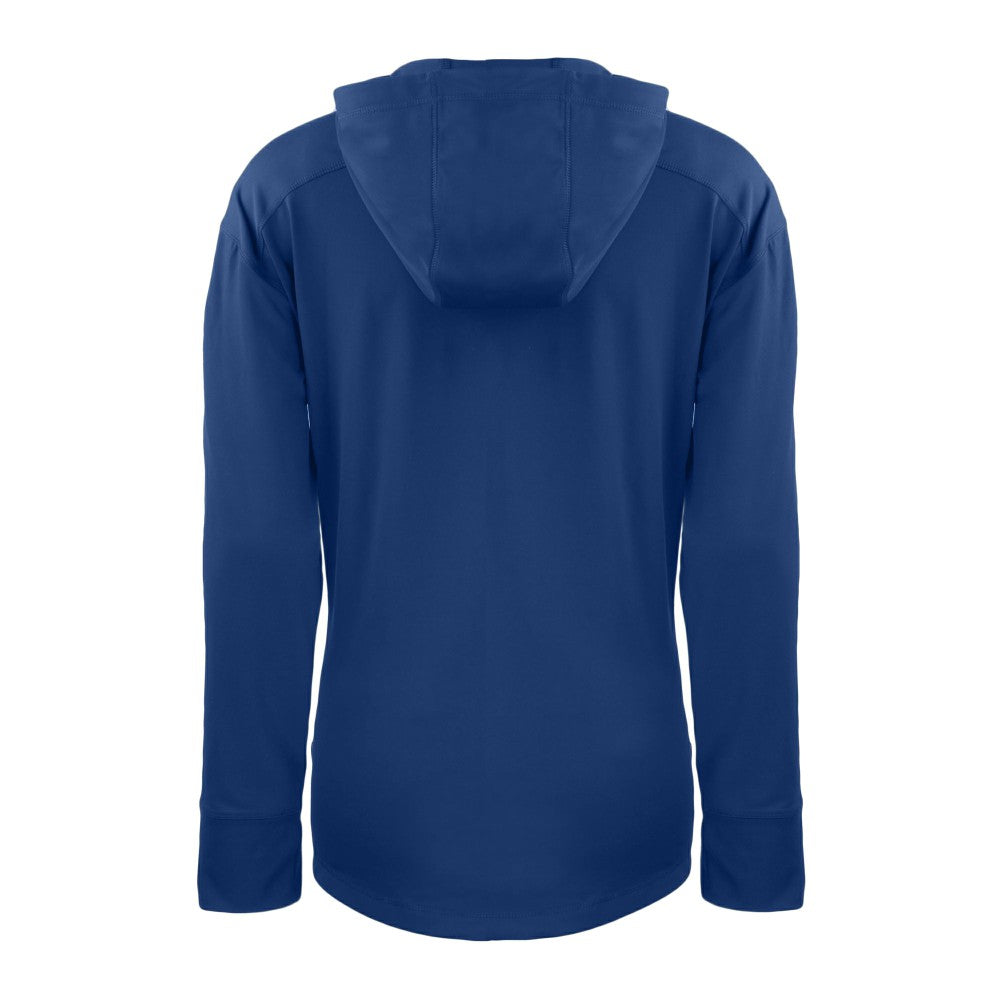Kansas City Royals Cutter & Buck Women's Daybreak Eco Recycled Half-Zip Hoodie - MLB