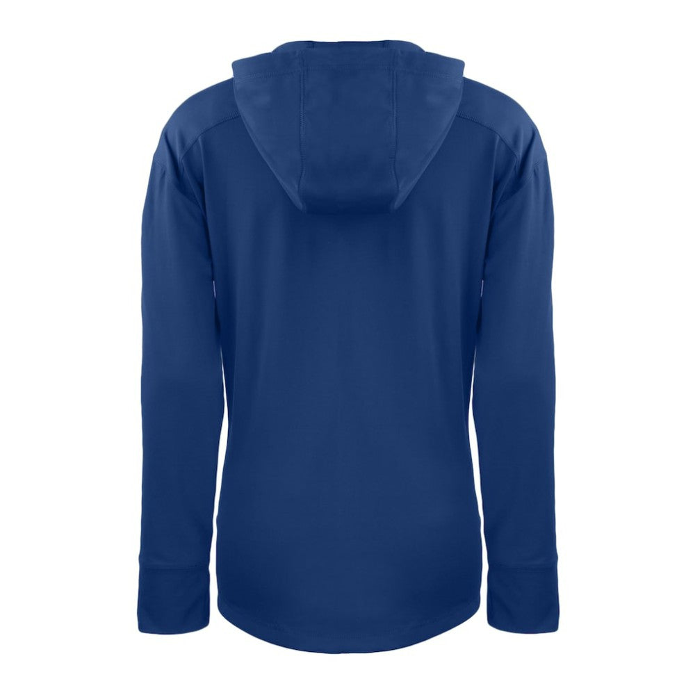 Texas Rangers Cutter & Buck Women's Daybreak Eco Recycled Half-Zip Hoodie - MLB