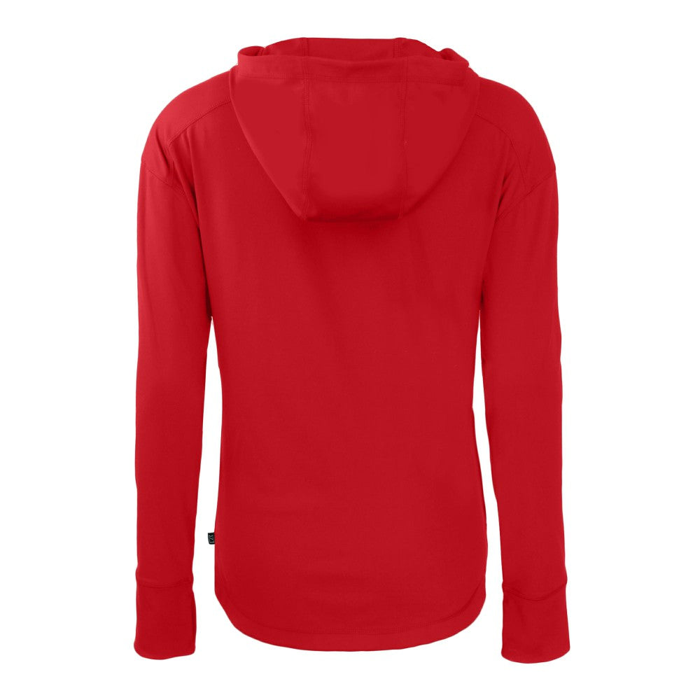 Cleveland Guardians Cutter & Buck Women's Daybreak Eco Recycled Full-Zip Hoodie - MLB
