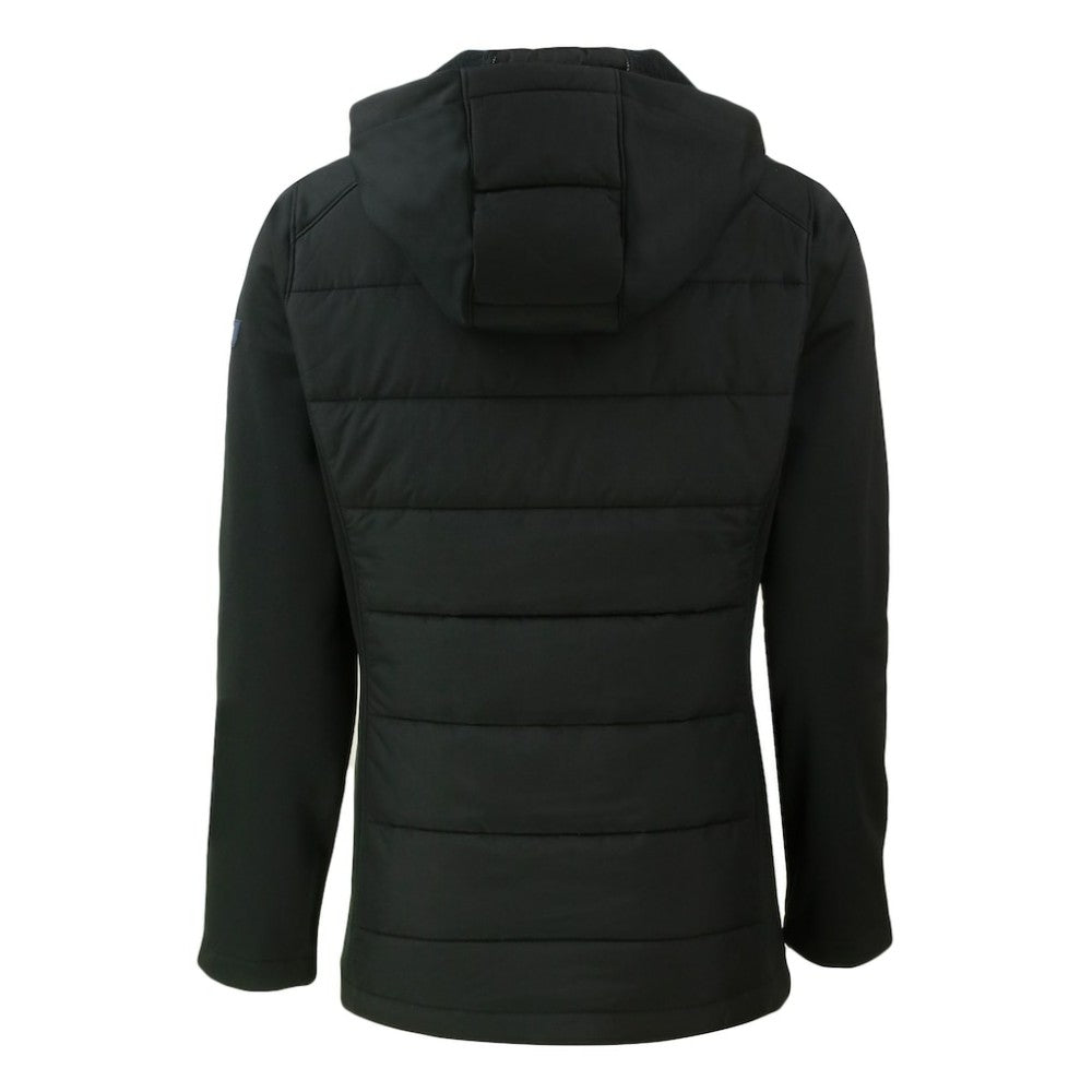 Baltimore Orioles Cutter & Buck Women's Evoke Hybrid Eco Softshell Recycled Full-Zip Hoodie Jacket - MLB