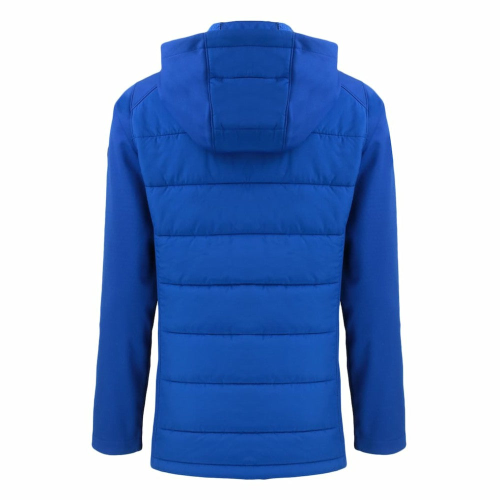 Los Angeles Dodgers Cutter & Buck Women's Evoke Hybrid Eco Softshell Recycled Full-Zip Hoodie Jacket - MLB