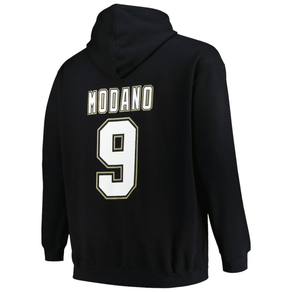 Mike Modano Dallas Stars Mitchell & Ness Name & Number Pullover Hoodie - Black - NHL