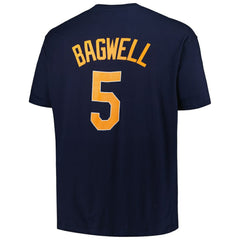 Jeff Bagwell Houston Astros Profile Big & Tall Cooperstown Collection Player Name & Number T-Shirt - MLB