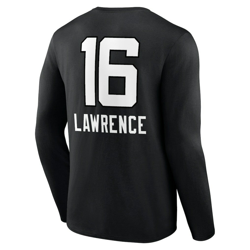 Trevor Lawrence Jacksonville Jaguars Team Wordmark Long Sleeve T-Shirt Black | NFL