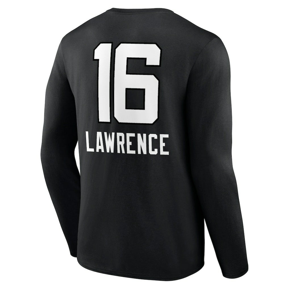 Trevor Lawrence Jacksonville Jaguars Team Wordmark Long Sleeve T-Shirt Black | NFL