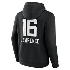 Trevor Lawrence Jacksonville Jaguars Team Wordmark Pullover Hoodie Black | NFL