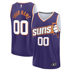 Phoenix Suns Fast Break Custom Jersey Icon Edition Purple - NBA