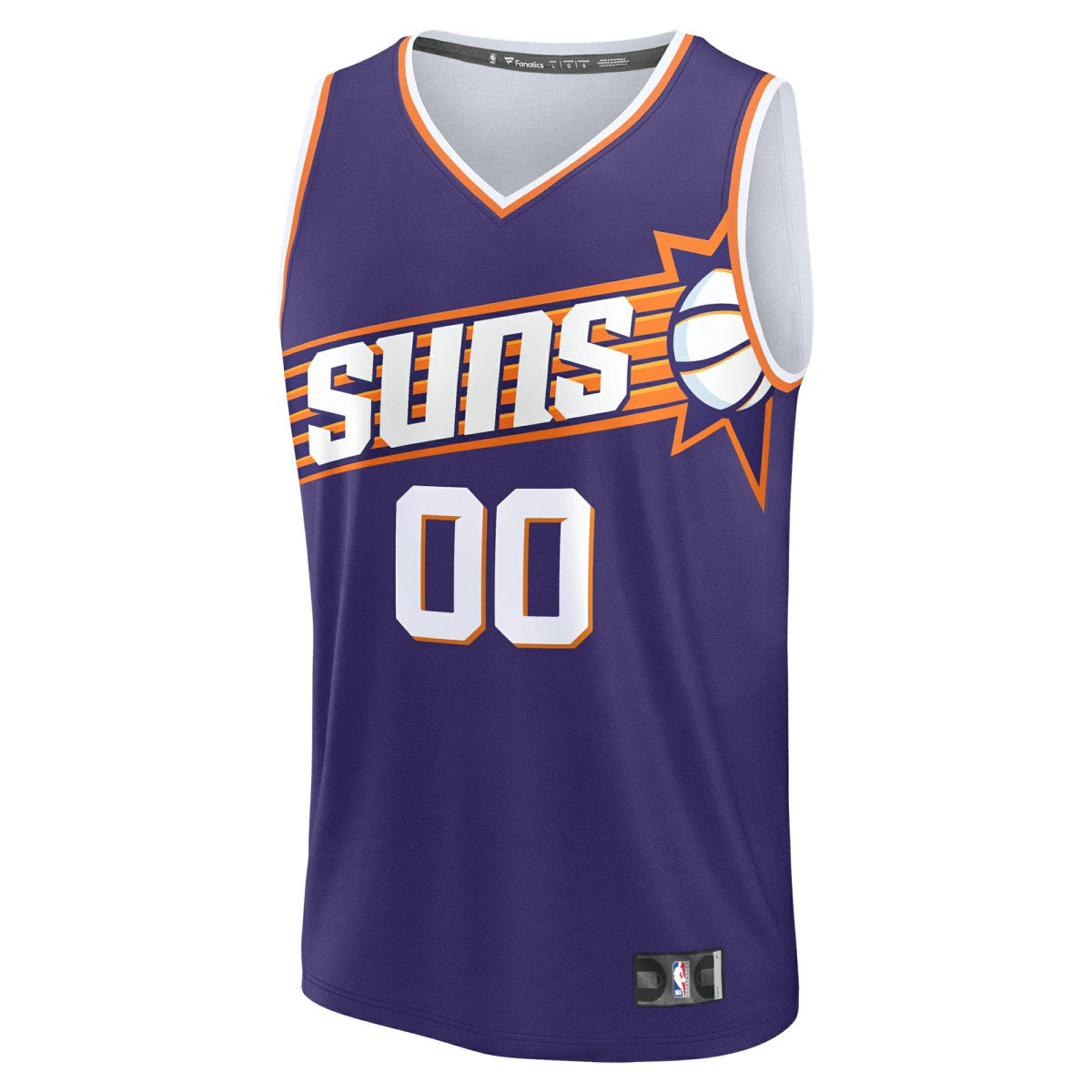 Phoenix Suns Fast Break Custom Jersey Icon Edition Purple - NBA