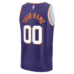 Phoenix Suns Fast Break Custom Jersey Icon Edition Purple - NBA
