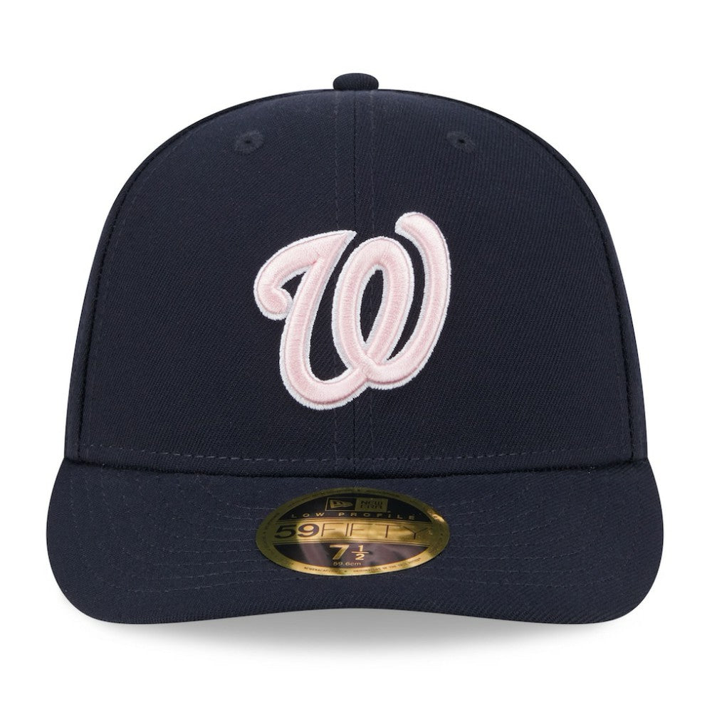 New Era  Washington Nationals  Navy 2024 Mother's Day Low Profile 59FIFTY Fitted Hat Hats - MLB