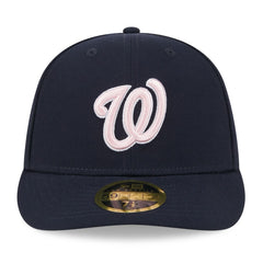 New Era  Washington Nationals  Navy 2024 Mother's Day Low Profile 59FIFTY Fitted Hat Hats - MLB