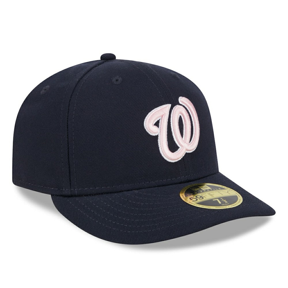 New Era  Washington Nationals  Navy 2024 Mother's Day Low Profile 59FIFTY Fitted Hat Hats - MLB