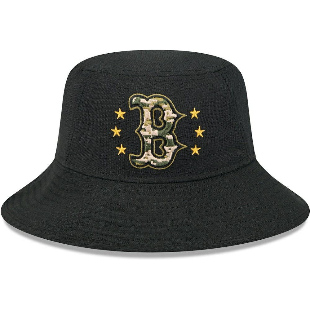 Boston Red Sox New Era 2024 Armed Forces Day Bucket Hat - MLB