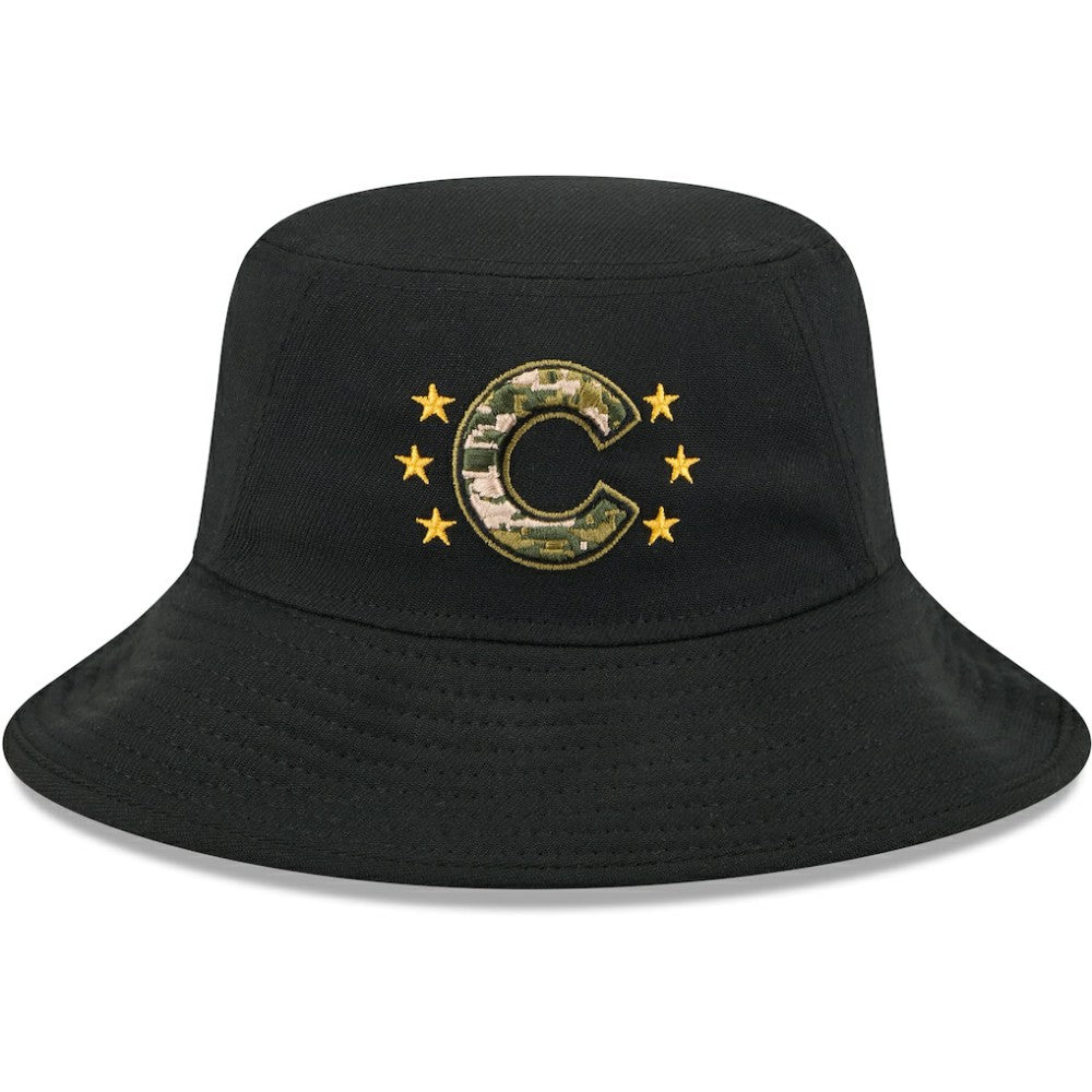 Chicago Cubs New Era 2024 Armed Forces Day Bucket Hat - MLB