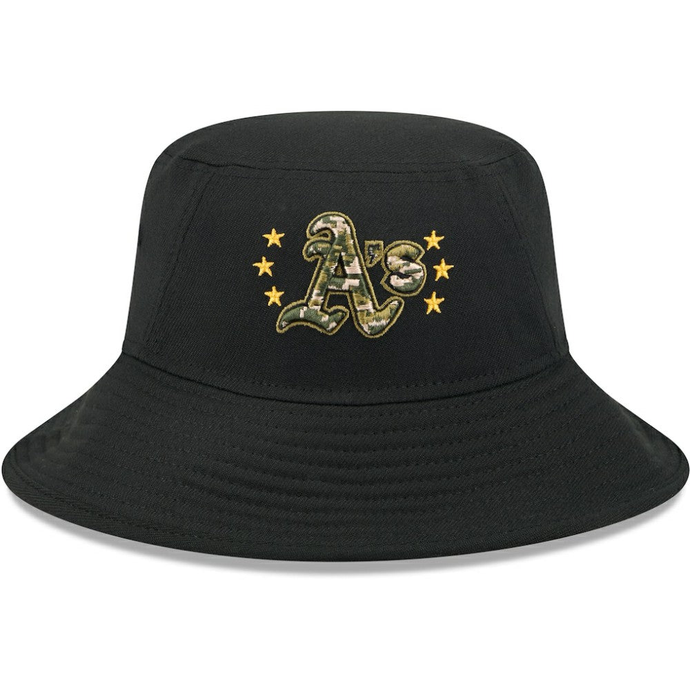 Athletics New Era 2024 Armed Forces Day Bucket Hat - MLB