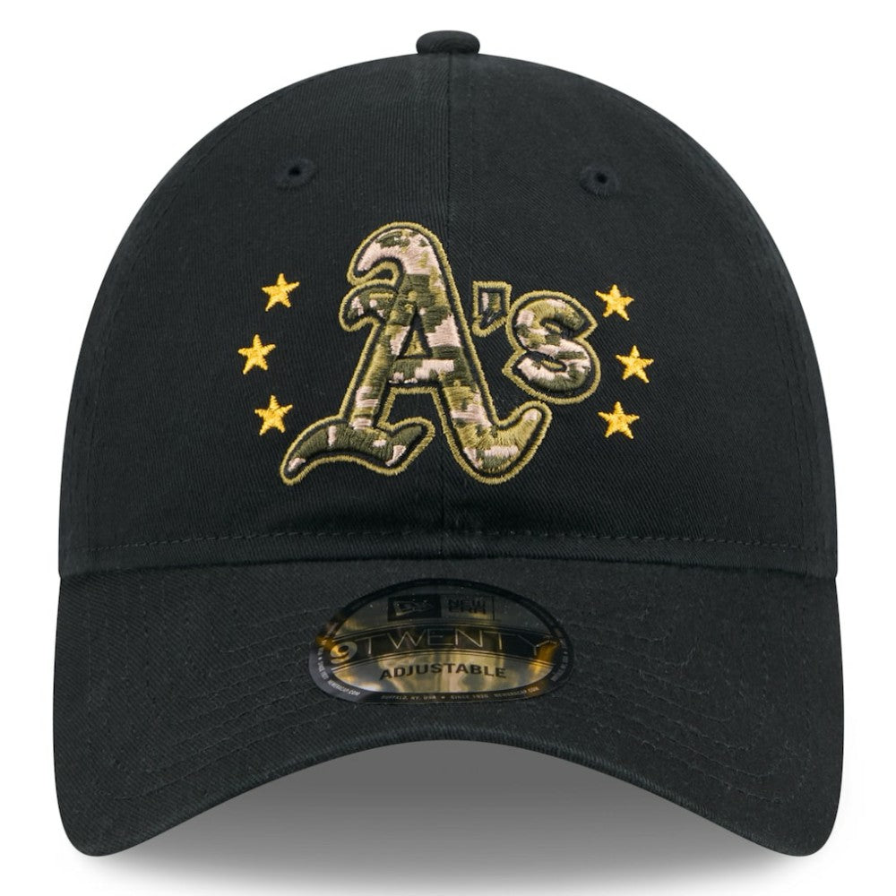 Athletics New Era 2024 Armed Forces Day 9TWENTY Adjustable Hat - MLB