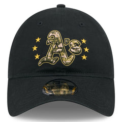 Athletics New Era 2024 Armed Forces Day 9TWENTY Adjustable Hat - MLB