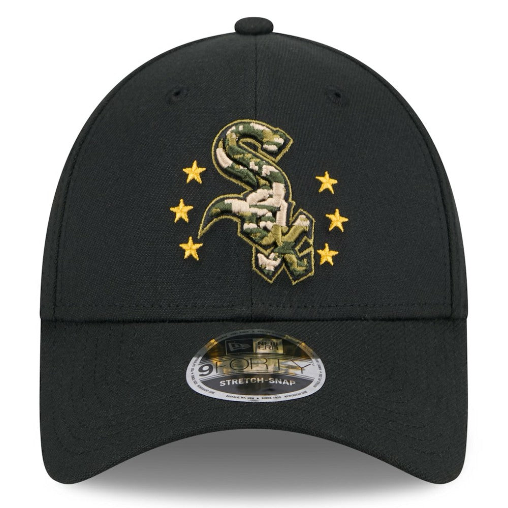 Chicago White Sox New Era 2024 Armed Forces Day 9FORTY Adjustable Hat - MLB