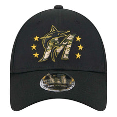 Miami Marlins New Era 2024 Armed Forces Day 9FORTY Adjustable Hat - MLB