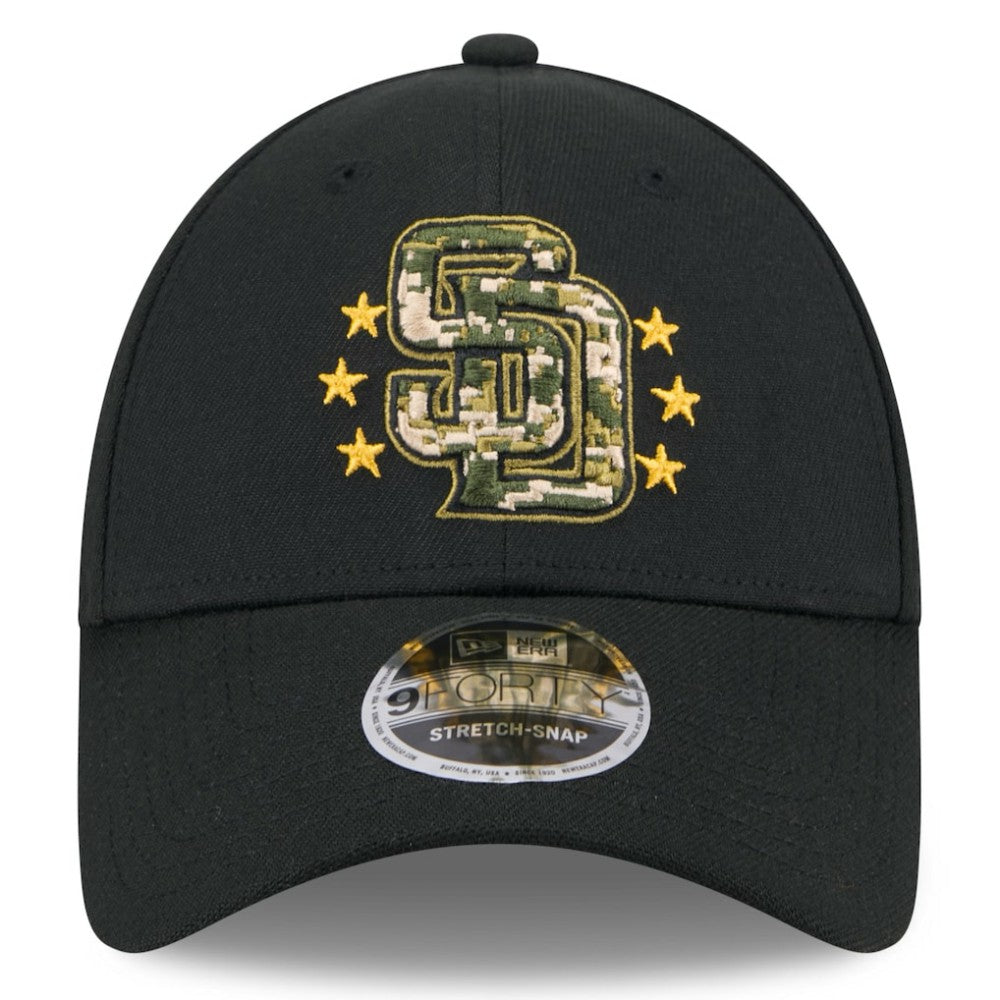 San Diego Padres New Era 2024 Armed Forces Day 9FORTY Adjustable Hat - MLB