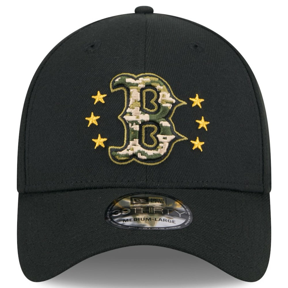 Boston Red Sox New Era 2024 Armed Forces Day 39THIRTY Flex Hat - MLB