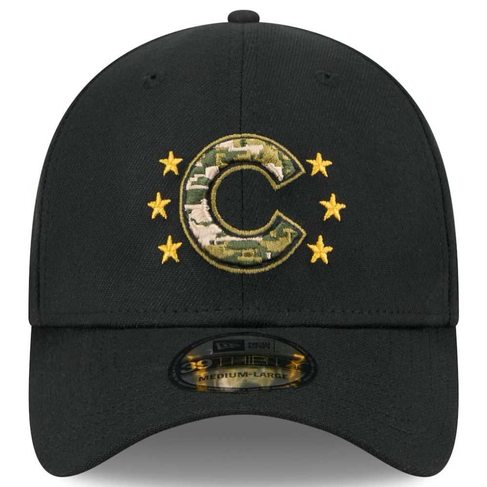Chicago Cubs New Era 2024 Armed Forces Day 39THIRTY Flex Hat - MLB