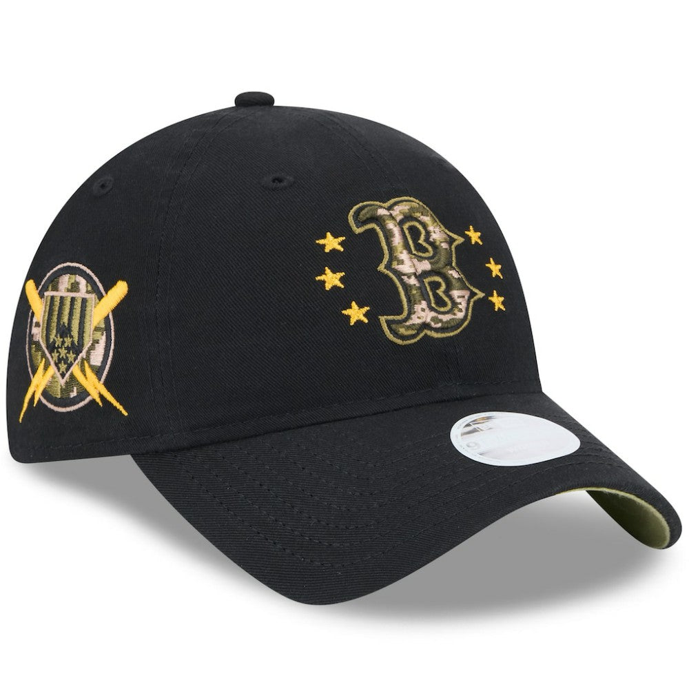 Boston Red Sox New Era Women's 2024 Armed Forces Day 9TWENTY Adjustable Hat - MLB
