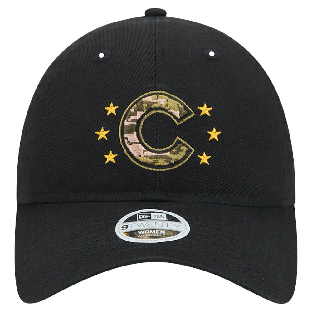 Chicago Cubs New Era Women's 2024 Armed Forces Day 9TWENTY Adjustable Hat - MLB