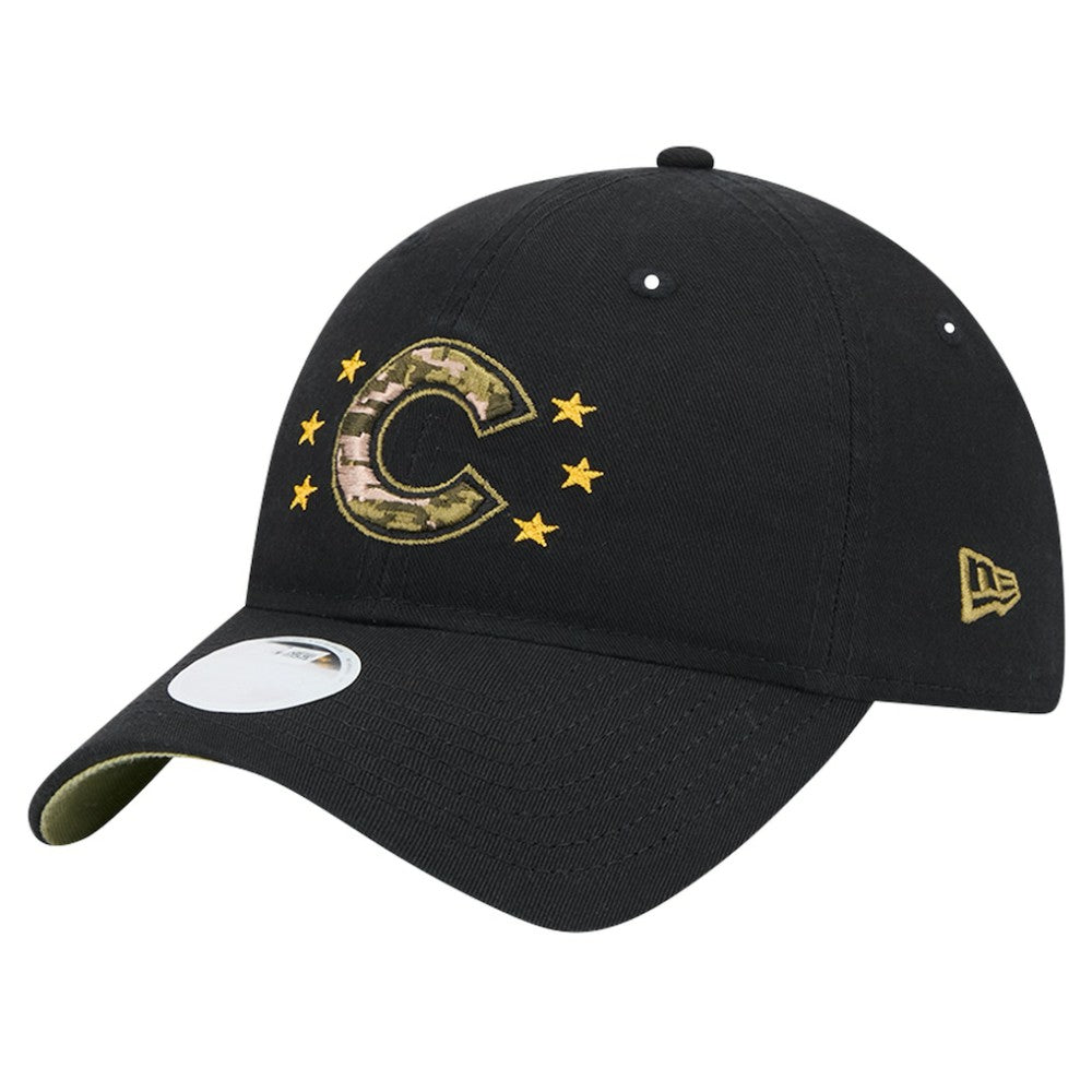 Chicago Cubs New Era Women's 2024 Armed Forces Day 9TWENTY Adjustable Hat - MLB