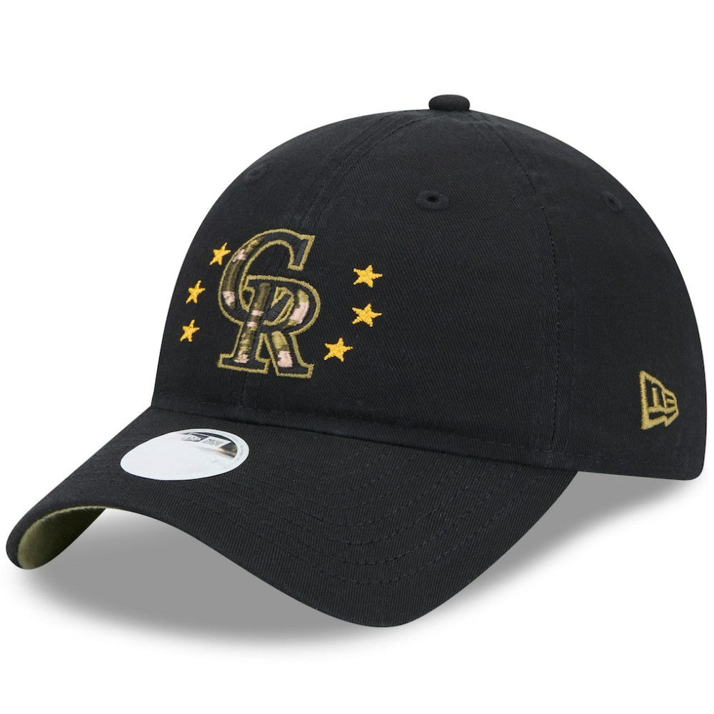 Colorado Rockies New Era Women's 2024 Armed Forces Day 9TWENTY Adjustable Hat - MLB