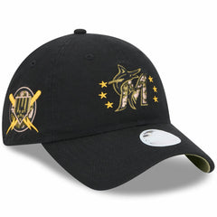 Miami Marlins New Era Women's 2024 Armed Forces Day 9TWENTY Adjustable Hat - MLB