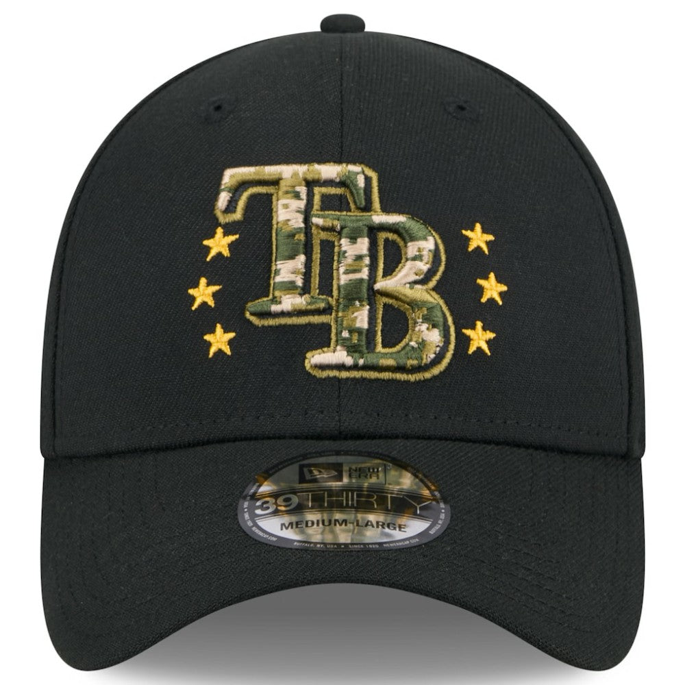 Tampa Bay Rays New Era 2024 Armed Forces Day 39THIRTY Flex Hat - MLB