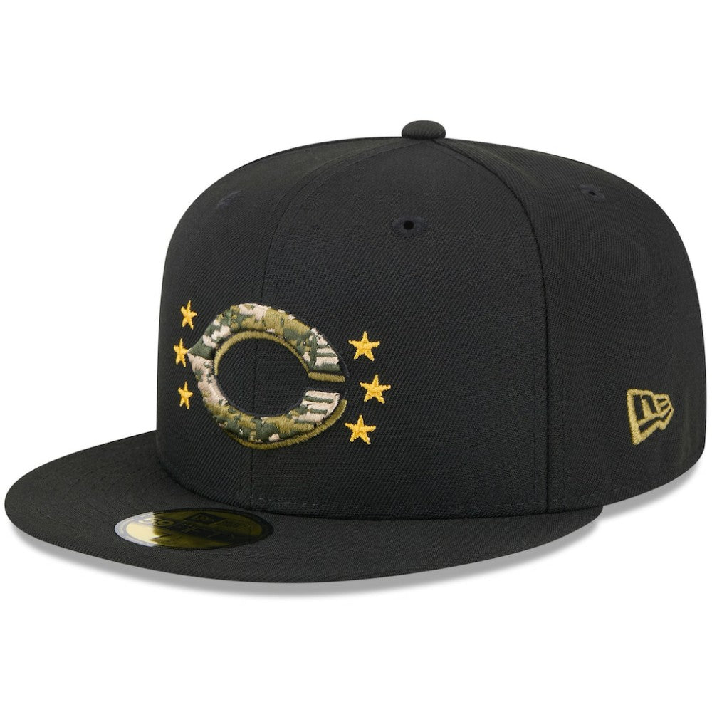 Cincinnati Reds New Era 2024 Armed Forces Day On-Field 59FIFTY Fitted Hat - MLB
