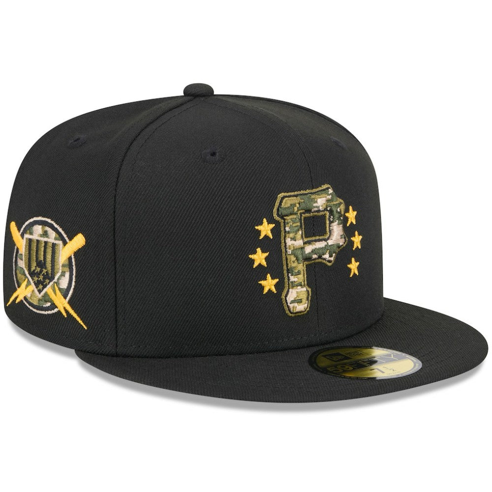 Pittsburgh Pirates New Era 2024 Armed Forces Day On-Field 59FIFTY Fitted Hat - MLB