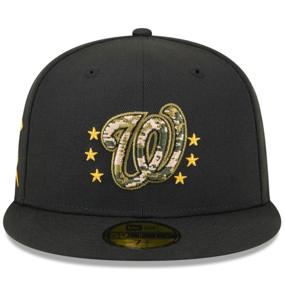 Washington Nationals New Era 2024 Armed Forces Day On-Field 59FIFTY Fitted Hat - MLB