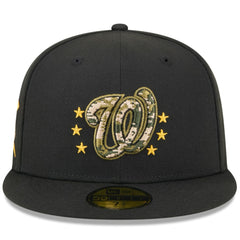 Washington Nationals New Era 2024 Armed Forces Day On-Field 59FIFTY Fitted Hat - MLB