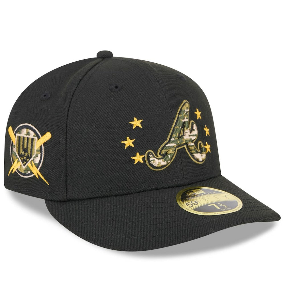 Atlanta Braves New Era 2024 Armed Forces Day Low Profile 59FIFTY Fitted Hat - MLB