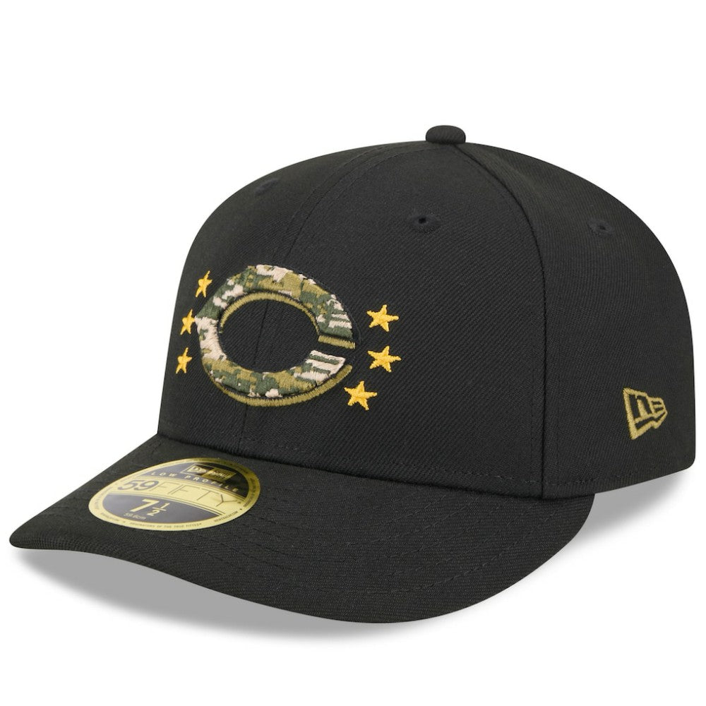 Cincinnati Reds New Era 2024 Armed Forces Day Low Profile 59FIFTY Fitted Hat - MLB
