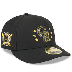 Colorado Rockies New Era 2024 Armed Forces Day Low Profile 59FIFTY Fitted Hat - MLB