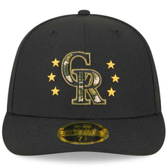 Colorado Rockies New Era 2024 Armed Forces Day Low Profile 59FIFTY Fitted Hat - MLB