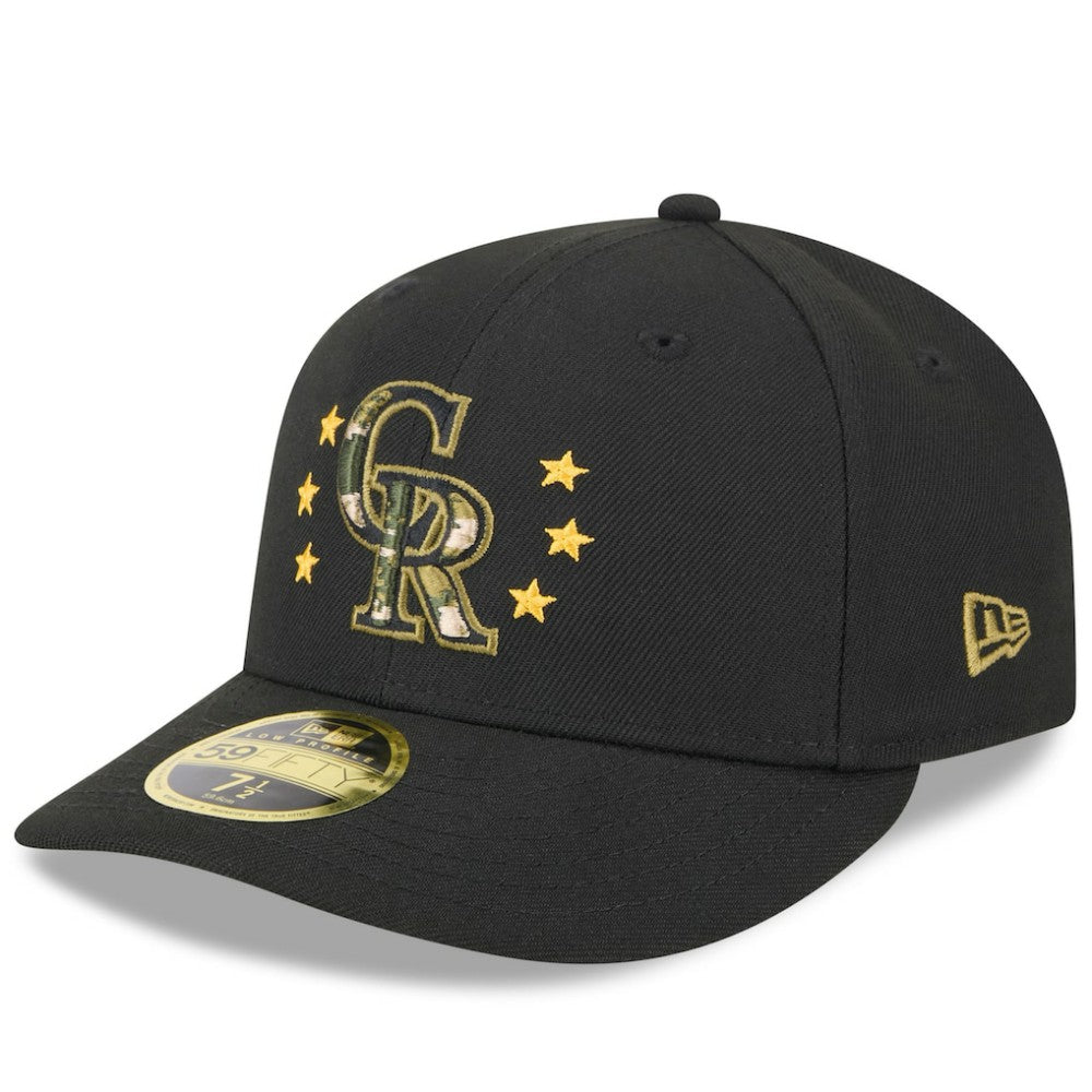 Colorado Rockies New Era 2024 Armed Forces Day Low Profile 59FIFTY Fitted Hat - MLB