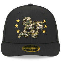 Athletics New Era 2024 Armed Forces Day Low Profile 59FIFTY Fitted Hat - MLB