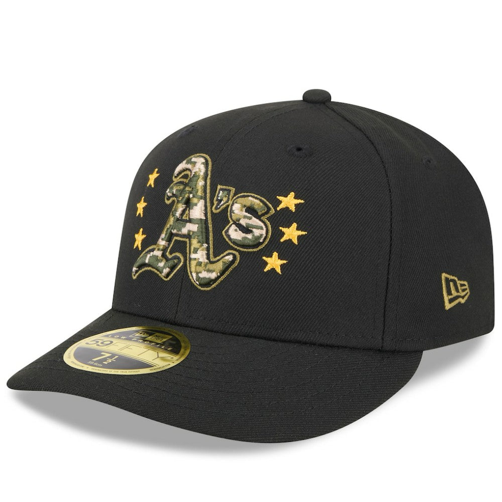 Athletics New Era 2024 Armed Forces Day Low Profile 59FIFTY Fitted Hat - MLB