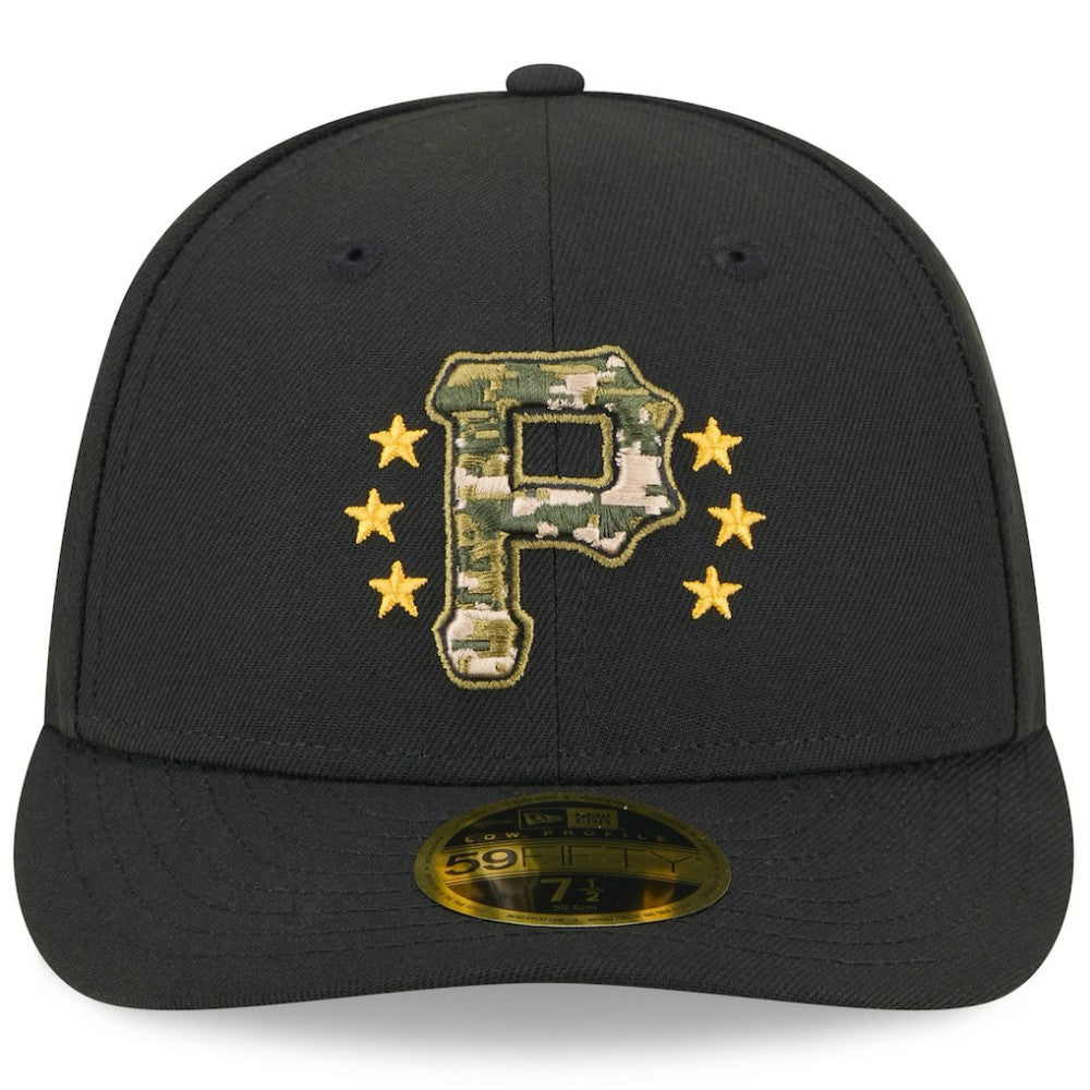 Pittsburgh Pirates New Era 2024 Armed Forces Day Low Profile 59FIFTY Fitted Hat - MLB